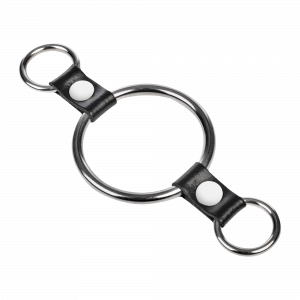 8220 Metal Cockring with Attachment Rings