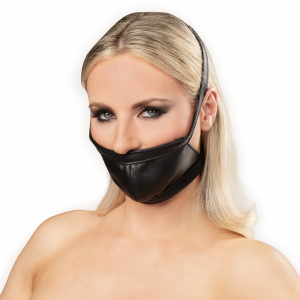 8239 Leather Muzzle with Snap Closure